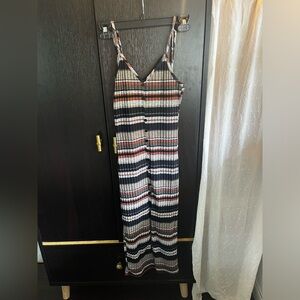 VICI Ribbed Knit Midi Dress